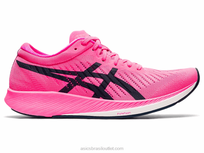metaracer 462T4046 rosa quente/azul francês Asics