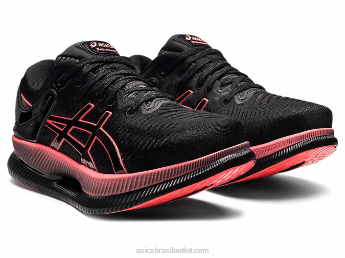 metaride 462T3887 coral preto/brilhante Asics