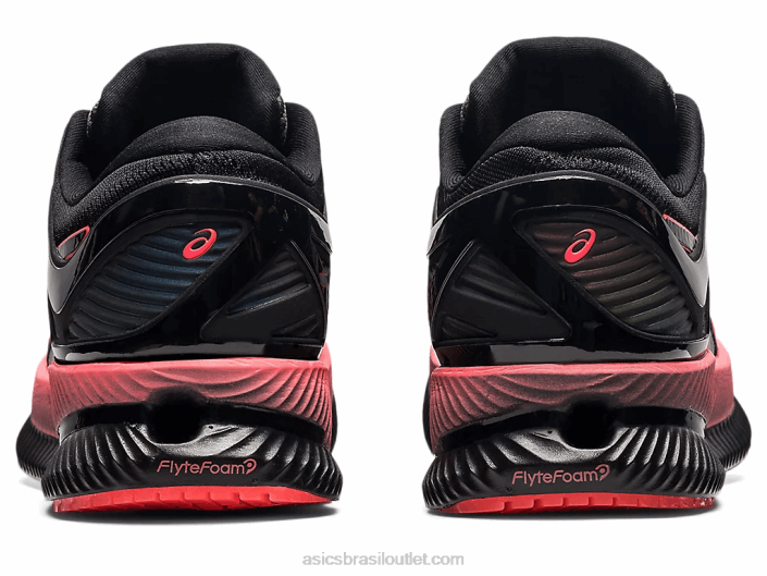metaride 462T3887 coral preto/brilhante Asics