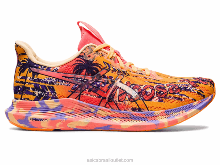 noosa tri 14 462T2383 laranja pop/coral ardente Asics