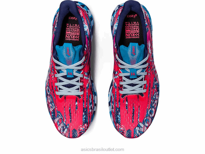 noosa tri 14 462T2397 diva rosa/azul índigo Asics