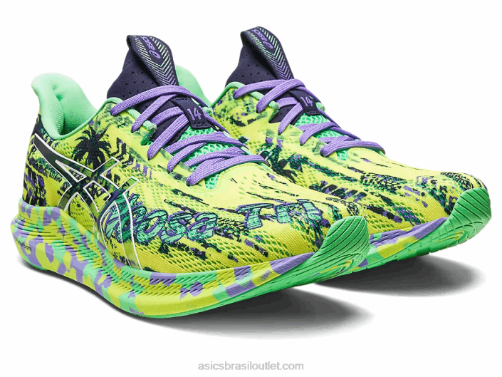 noosa tri 14 462T2412 amarelo de segurança/meia-noite Asics