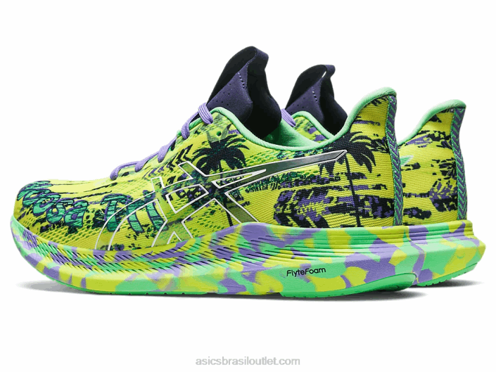 noosa tri 14 462T2412 amarelo de segurança/meia-noite Asics