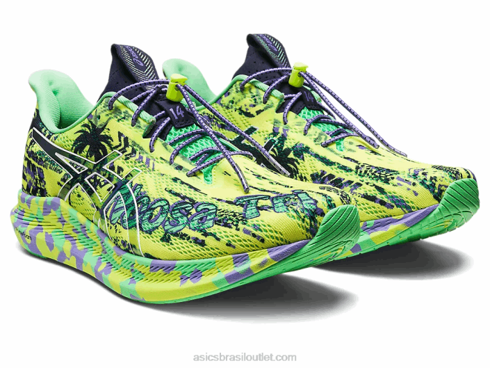 noosa tri 14 462T2412 amarelo de segurança/meia-noite Asics