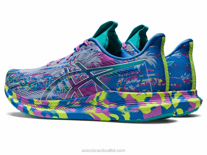 noosa tri 14 462T3117 céu macio/vidro do mar Asics
