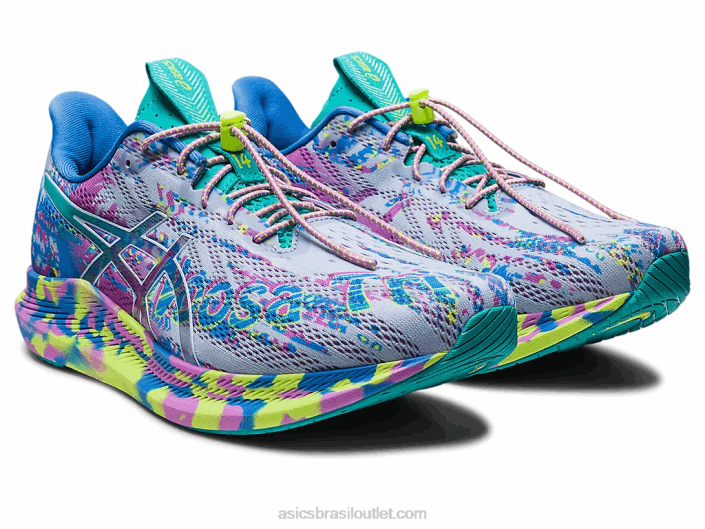 noosa tri 14 462T3117 céu macio/vidro do mar Asics
