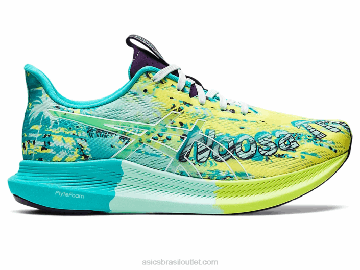 noosa tri 14 462T3118 segurança amarelo/mar calmante Asics