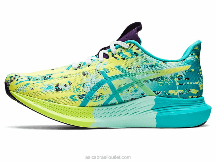 noosa tri 14 462T3118 segurança amarelo/mar calmante Asics