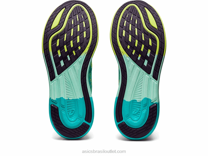 noosa tri 14 462T3118 segurança amarelo/mar calmante Asics