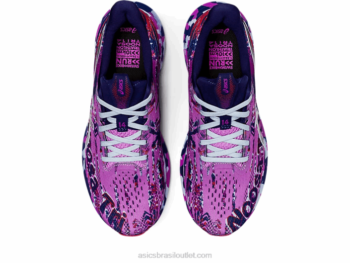 noosa tri 14 462T3119 brilho de lavanda/céu suave Asics