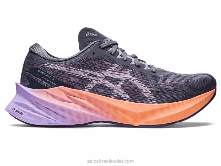 nova explosão 3 462T2386 metrópole/violeta do crepúsculo Asics