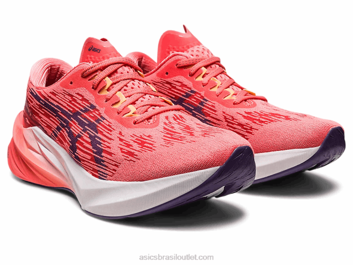 nova explosão 3 462T2416 mamão/roxo empoeirado Asics