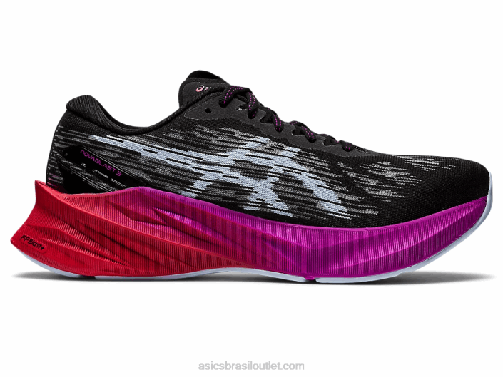 nova explosão 3 462T2865 céu preto/suave Asics