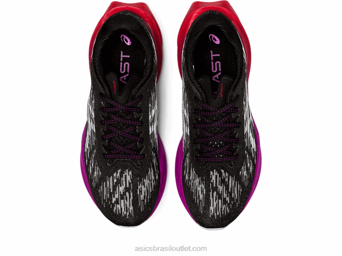 nova explosão 3 462T2865 céu preto/suave Asics