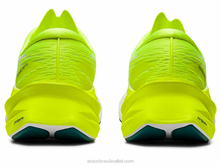 nova explosão 3 462T2959 segurança amarelo/branco Asics
