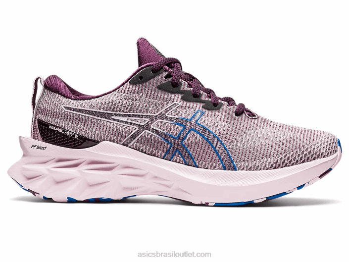 novablast 2 le 462T3527 ameixa profunda/mal rosa Asics