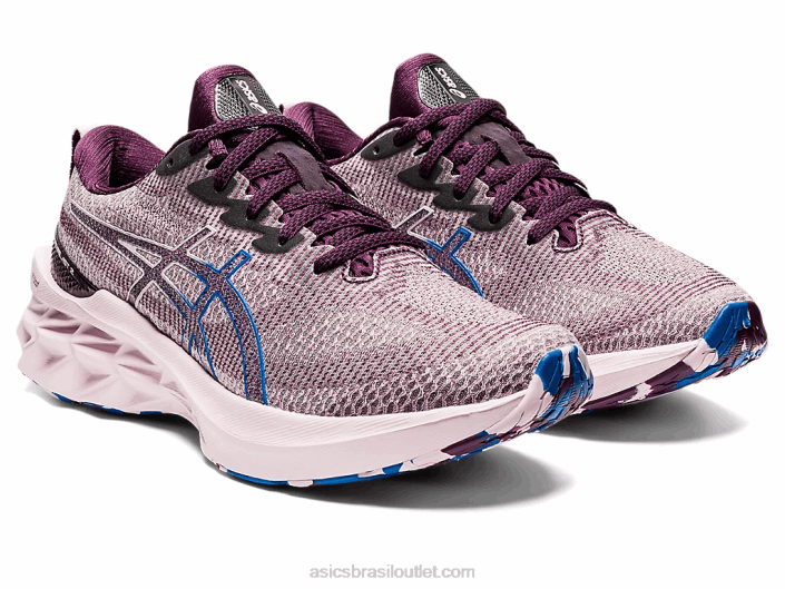novablast 2 le 462T3527 ameixa profunda/mal rosa Asics