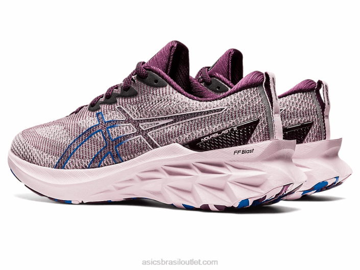 novablast 2 le 462T3527 ameixa profunda/mal rosa Asics