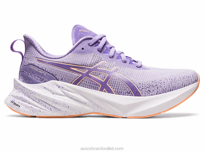novablast 3 le 462T2196 digital violeta/duna de verão Asics