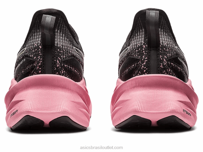 novablast 3 le 462T2267 rave preto/rosa Asics