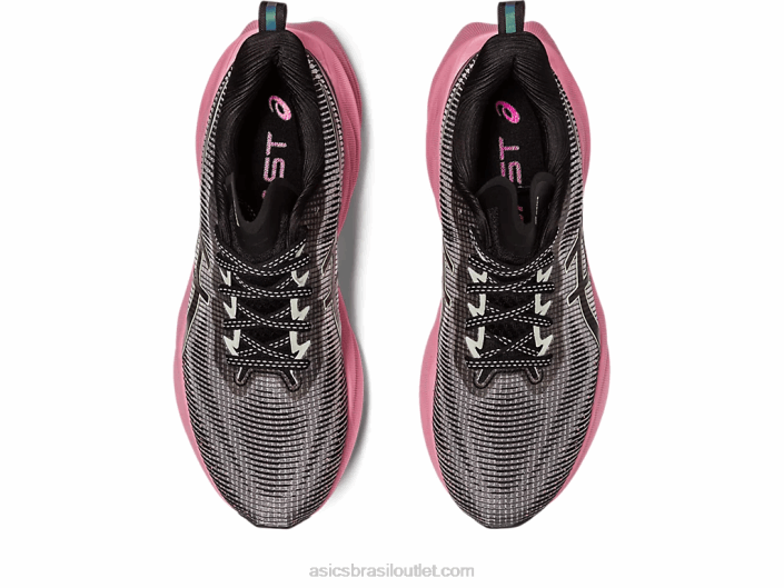novablast 3 le 462T2267 rave preto/rosa Asics