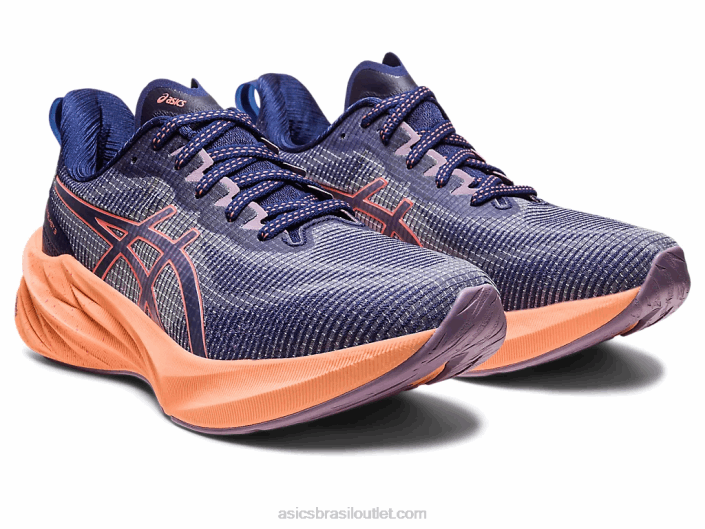novablast 3 le 462T2291 azul índigo/mamão Asics