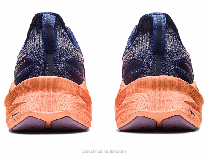 novablast 3 le 462T2291 azul índigo/mamão Asics