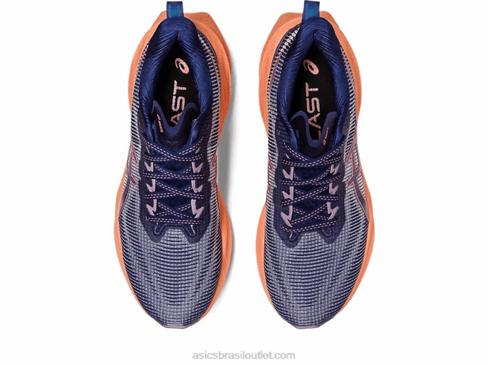 novablast 3 le 462T2291 azul índigo/mamão Asics