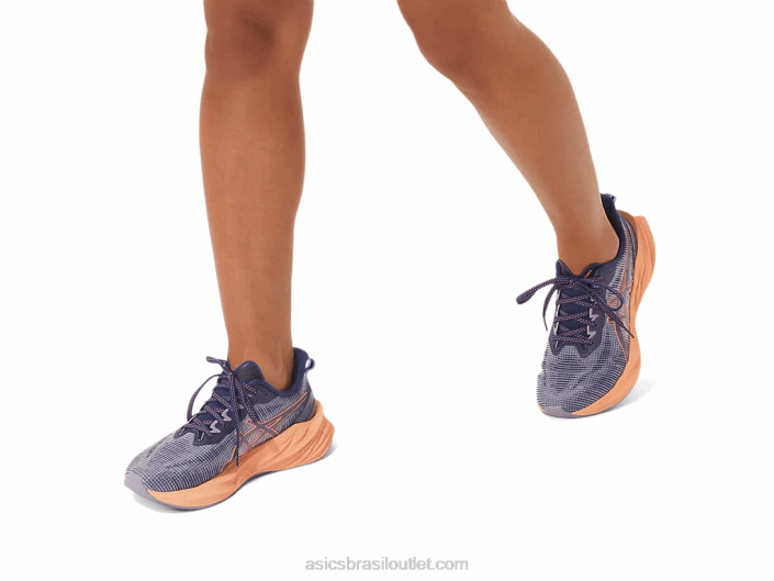 novablast 3 le 462T2291 azul índigo/mamão Asics