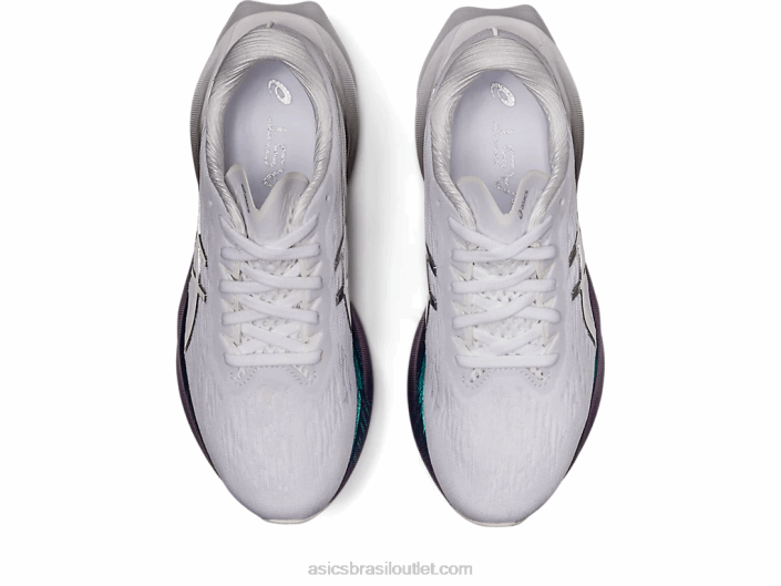 novablast 3 platina 462T2897 branco/prata pura Asics