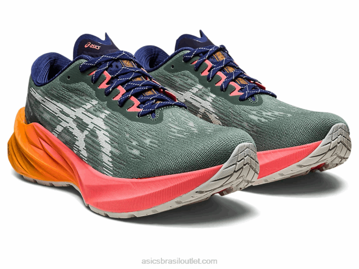 novablast 3 tr 462T2485 banho de natureza/mamão Asics
