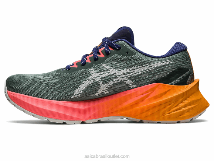 novablast 3 tr 462T2485 banho de natureza/mamão Asics