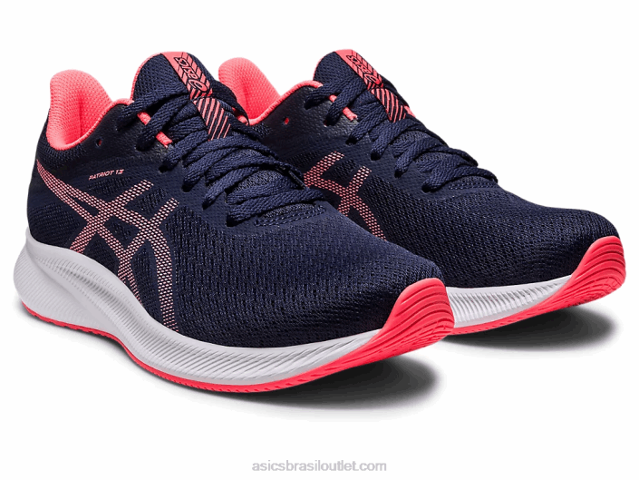patriota 13 462T2555 meia-noite/coral ardente Asics