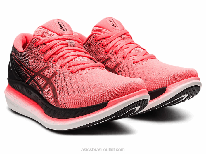 planador 2 462T3783 coral ardente/preto Asics