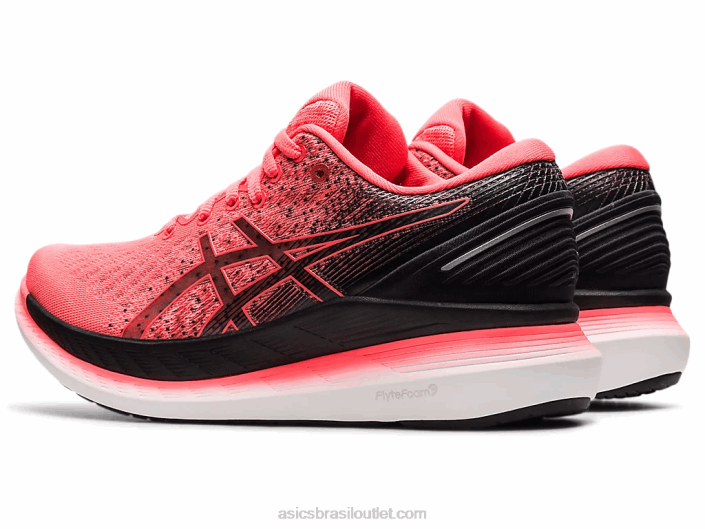 planador 2 462T3783 coral ardente/preto Asics