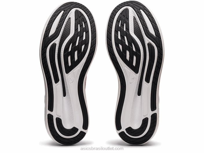 planador 2 462T3783 coral ardente/preto Asics