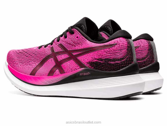 planador 3 462T3106 rosa brilhante/preto Asics
