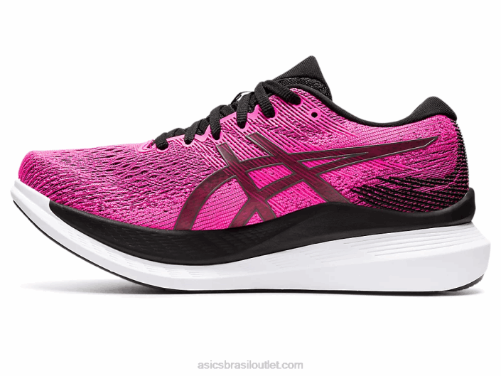 planador 3 462T3106 rosa brilhante/preto Asics