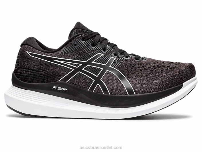 planador 3 de largura 462T2631 Preto branco Asics