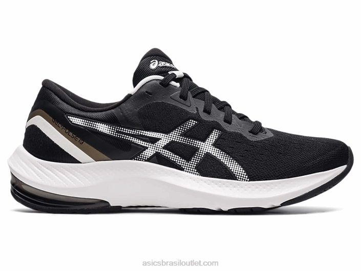 pulso de gel 13 462T3353 Preto branco Asics