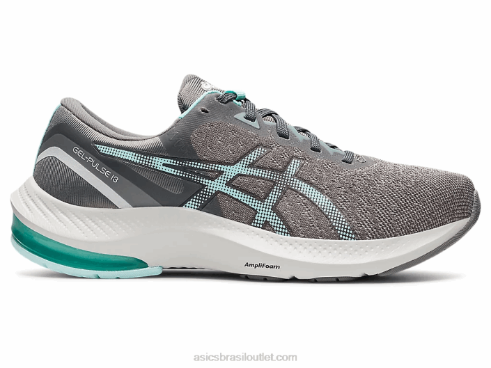 pulso de gel 13 462T3439 cinza argila/azul claro Asics