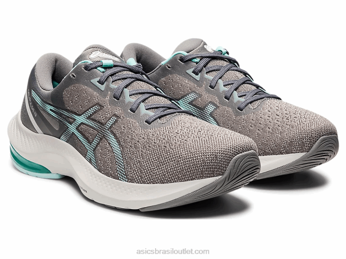 pulso de gel 13 462T3439 cinza argila/azul claro Asics