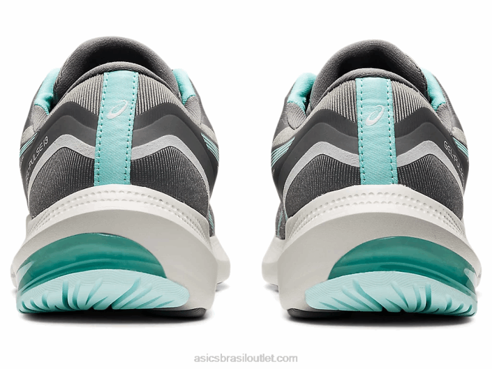 pulso de gel 13 462T3439 cinza argila/azul claro Asics