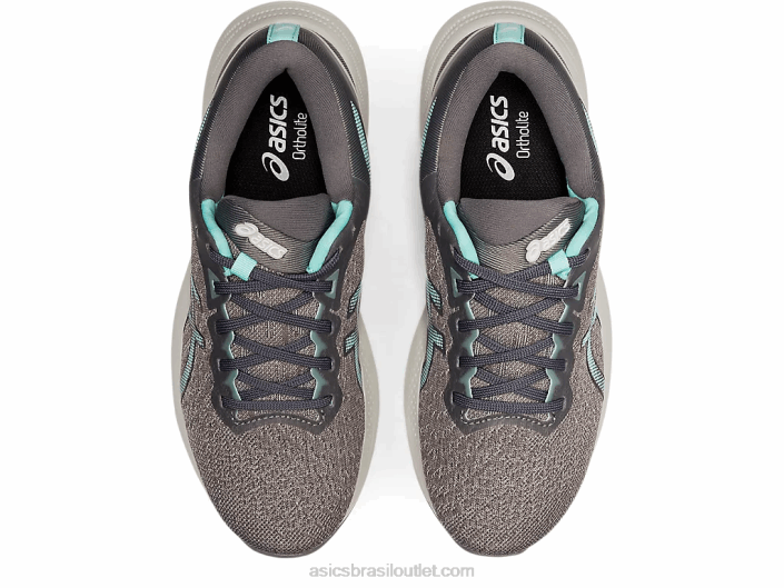 pulso de gel 13 462T3439 cinza argila/azul claro Asics