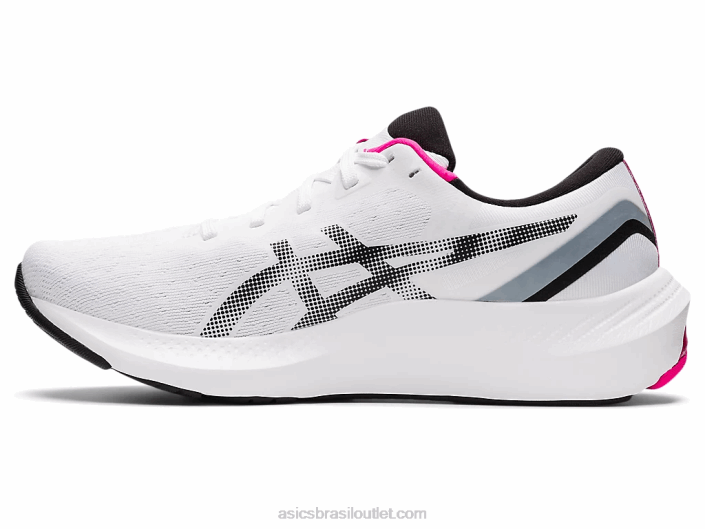 pulso de gel 13 462T3518 Branco preto Asics