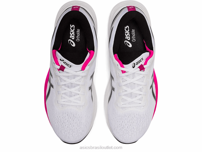 pulso de gel 13 462T3518 Branco preto Asics
