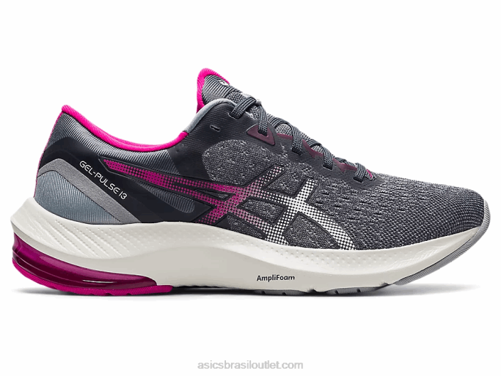 pulso de gel 13 462T3727 transportadora cinza/branco Asics