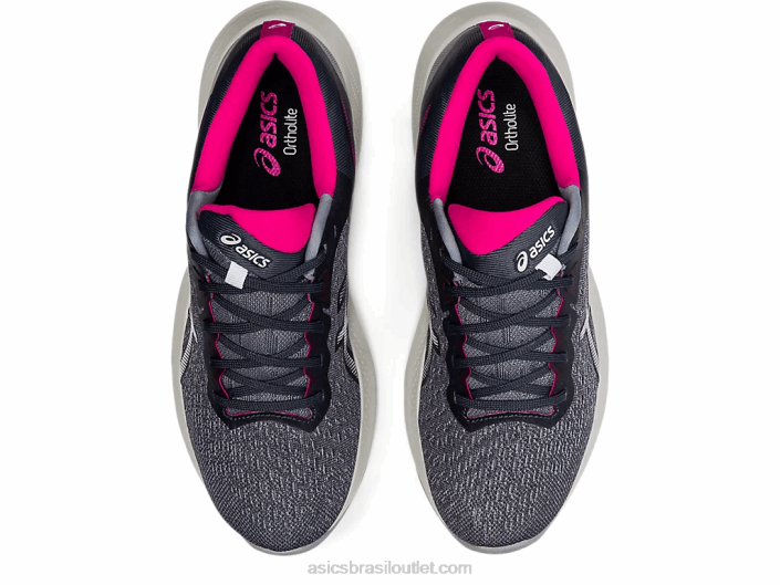 pulso de gel 13 462T3727 transportadora cinza/branco Asics