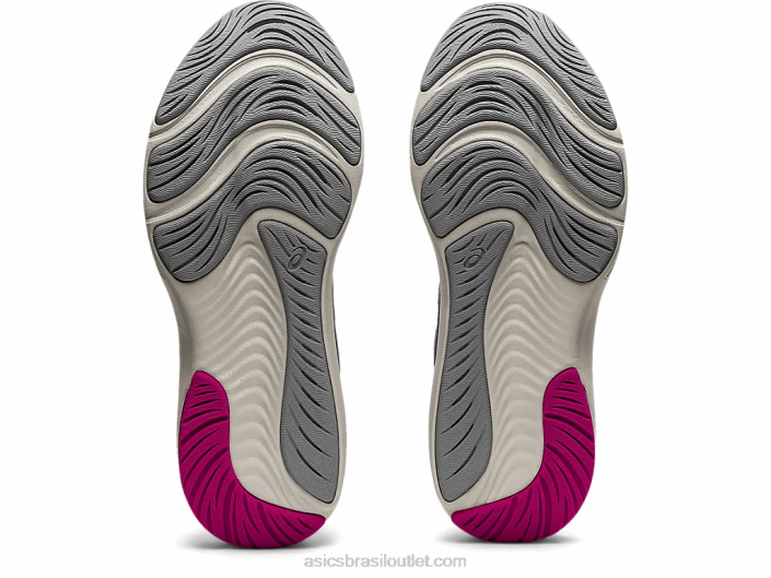 pulso de gel 13 462T3727 transportadora cinza/branco Asics