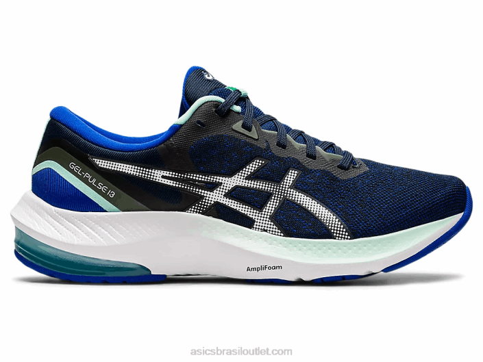 pulso de gel 13 462T3728 francês azul/branco Asics